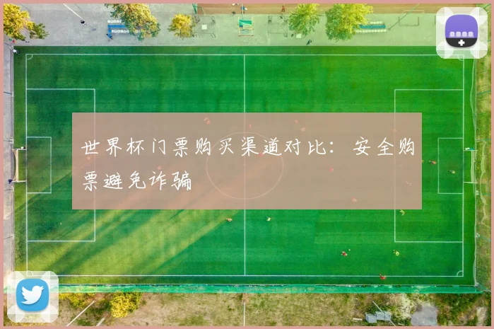 世界杯门票购买渠道对比：安全购票避免诈骗